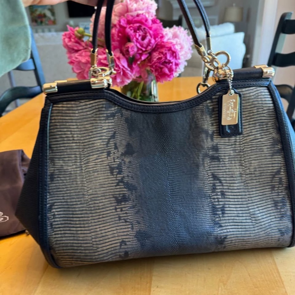 RARE Limited Edition COACH lizard Madison bag